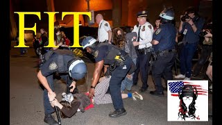 Peaceful FIT protestors arrests for playing Connect 4 and eating cookies [upl. by Cheshire]