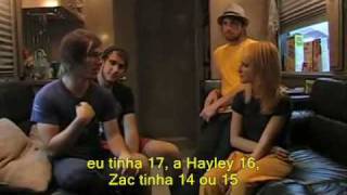 Paramore Interview Warped Tour 2007 LEGENDADO paramorecombr [upl. by Ut969]