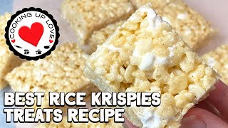 Rice Krispies Treats Recipe  Best Rice Crispy Treats Recipe [upl. by Anahsit]