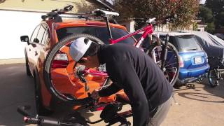 Yakima HoldUp Bike Rack Review [upl. by Adrahc]