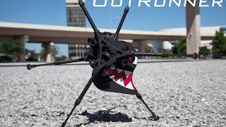 Meet OutRunner The Worlds First Remotely Controlled Running Robot [upl. by Yhtrod]