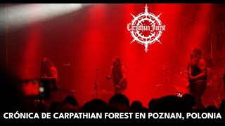 Carpathian Forest  Black Shining Leather Live in Poznan Polonia 2024 [upl. by Enimsay]