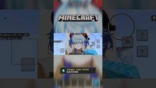 Building Picture  Ganyu Genshin Impact minecraft genshinimpact [upl. by Hump32]