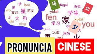 CINESE PRONUNCIA  lingua cinese base [upl. by Clintock]