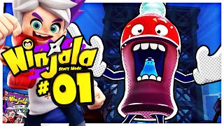 KAPITEL 1 des Story Mode amp BOSSKAMPF gegen die Colaflasche Ninjala Story Mode Part 1 Deutsch [upl. by Attwood]