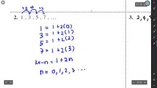 Pola dan Jujukan Bina Ungkapan Algebra  Tingkatan 2 [upl. by Olive]