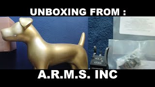 UNBOXING 204 ARMS Inc 40LF Front flip up sights [upl. by Joana370]