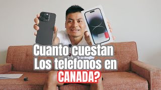 Cuanto cuesta los celulares en canada [upl. by Ariaz]