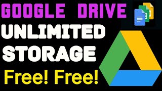 Now Get Unlimited Google Drive Storage For Free 2023। Unlimited Lifetime Cloud Storage।101Working✔️ [upl. by Eirrehs320]