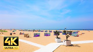 Oostende  Ostende 🇧🇪 Belgium 🇧🇪 beach Promenade walk  4K 60FPS [upl. by Arathorn]