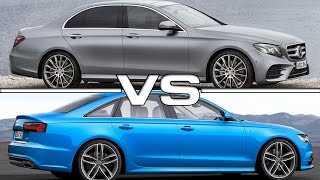 2017 Mercedes Benz EClass vs 2016 Audi A6 [upl. by Dearman]