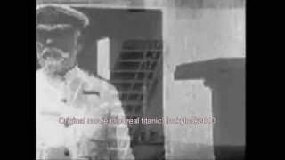 Titanic original video clips 1912  Originele bewegende beelden uit 1912 [upl. by Aihn]