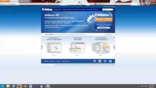 Installing NetBeans IDE in Windows 8 [upl. by Niela559]