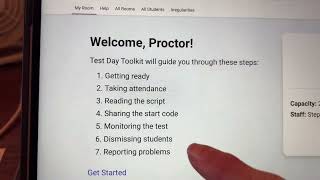 PSAT Test Day Login for Test Proctors [upl. by Odicalp892]