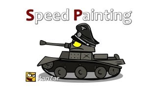 Speed Painting Pz RanZar Рандомные Зарисовки [upl. by Ilona599]