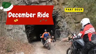 Leipers Fork TN December Dual Sport Ride  Part 2 [upl. by Sillad6]