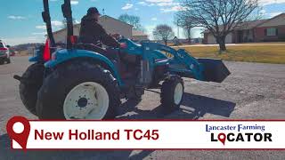 New Holland TC45 with Loader Walk Around [upl. by Analah966]