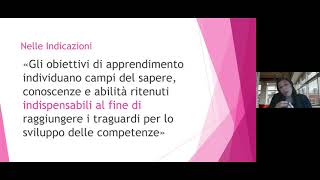 Obiettivi di apprendimento e criteri di valutazione [upl. by Knapp]