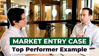 Consulting Case Interview A Market Entry Case Study with BCG Consultants [upl. by Aroled]