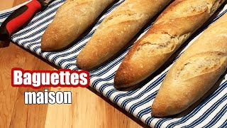 Baguettes maison étape par étape [upl. by Ahcsrop]