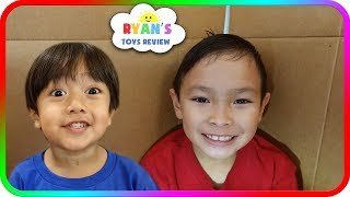 I MAILED MYSELF to Ryan ToysReview and it WORKED Skit  SuperBaby Colors [upl. by Brier985]