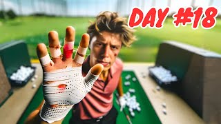 I Hit 10000 Golf Balls in 30 Days And My 256 HCP Dropped By [upl. by Mathia792]