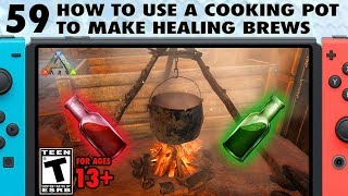 Healing Tutorial  Daeodon vs Sweet Veggie Cake and others  ARK Survival Evolved [upl. by Armanda]