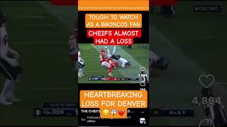 CHIEFS GET LUCKY WITH BLOCKED FIELD GOAL [upl. by Aeht]