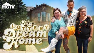 David is Wearing Boots and Going BIG in Texas  Full Episode Recap  My Lottery Dream Home  HGTV [upl. by Enaywd]