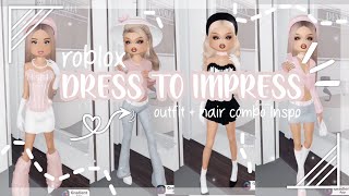 ROBLOX DRESS TO IMPRESS OUTFIT  HAIR COMBOS IDEAS  ETERNXITY [upl. by Sarah]