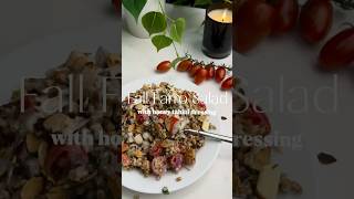 Fall Farro Salad Reel with Voiceover [upl. by Pallas459]