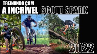 TREINANDO COM A INCRÍVEL SCOTT SPARK 2022 [upl. by Ybocaj199]