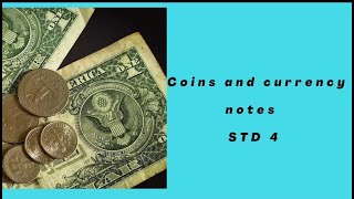 STD 4th Maths  Coins and Currency Notes education learning maths easy [upl. by Alel]