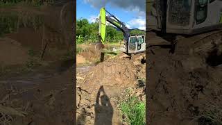 MUD AND SILT excavator excavators zoomlion [upl. by Olodort129]