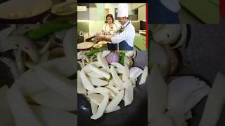 Farah Khan ki aloo recipe short viral video easy cooking [upl. by Kcirdor]