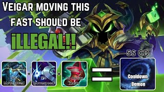 The Most Toxic Veigar Build EVER Im too FAST  Wildrift Veigar Mid Gameplay [upl. by O'Hara]