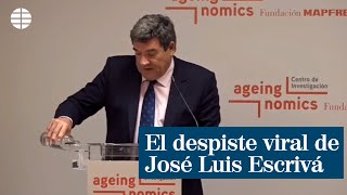 El despiste viral del ministro José Luis Escrivá [upl. by Buzzell451]