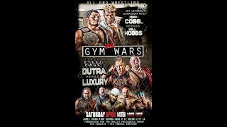 All Pro Wrestling gymwars 2018  Union City [upl. by Acnoib612]