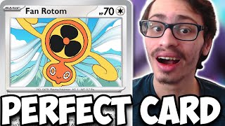 Fan Rotom Is So Perfect With This ex Card [upl. by Benedict]