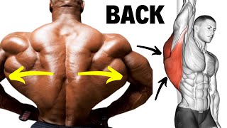 Do These Effective Exercises for Build Wide Back  back workout [upl. by Yeliac]