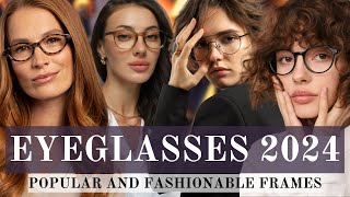 Womens eyeglasses 2024 popular and fashionable frames [upl. by Mallin]