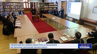 Promovări în cariera didactică la Facultatea de Teologie Ortodoxă din București [upl. by Hastings]