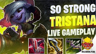 Tristana Is SO STRONG  Wild Rift HellsDevil Plus Gameplay [upl. by Bowers]