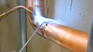 How To CORRECTLY Solder a 2quot Copper Joint Step By Step  GOT2LEARN [upl. by Cavit]