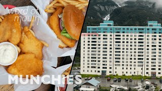 Eating in Alaskas Hidden One Building Town [upl. by Gates]