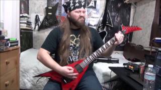 Slayer  Bloodline Guitar Cover [upl. by Nimaynib]