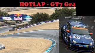 Hotlap I beat EERIEISSSS Weather Tech Laguna Seca GT7 Gr4 20241119 [upl. by Phillada314]