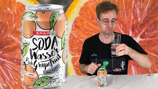 Sodawasser PINK GRAPEFRUIT vom Spar  Ungesüßt und Ungenießbar [upl. by Gradey]