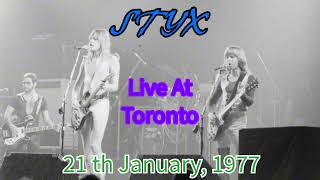 3 Shooz Styx  Live At Toronto Canada 21011977 [upl. by Eirhtug]