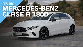 MercedesBenz Clase A 180 d 2018  Prueba  Review en español  Test [upl. by Helsell682]